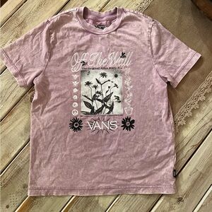 Girls Vans Shirt Size Small (7-8)